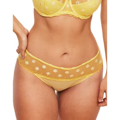 Adore Me Bettie Hipster Panties In Light Yellow