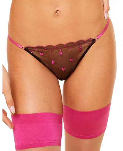 Adore Me Bettie Women's Brazilian Panty In Black