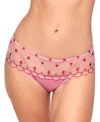 Adore Me Bettie Hipster Panties In Medium Pink