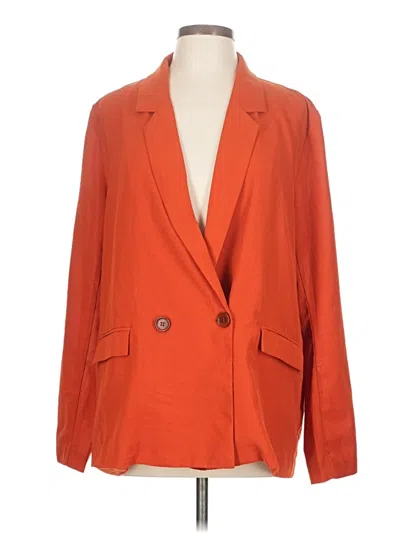 Pre-owned Adore Me Blazer Jacket In Orange