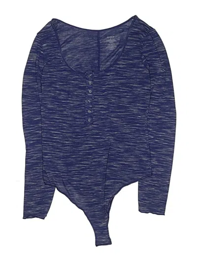 Pre-owned Adore Me Bodysuit In Blue