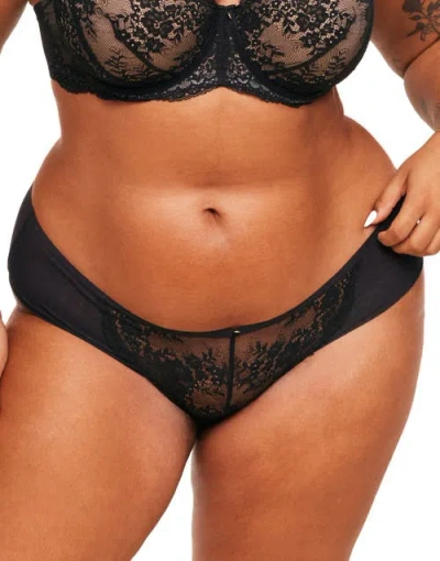 Adore Me Bonnie Hipster Panties In Black