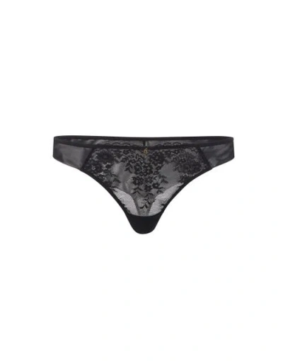 Adore Me Bonnie Thong Panties In Black