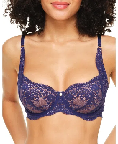 Adore Me Bonnie Women's Contour Balconette Bra In Dark Blue