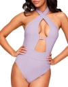 Adore Me Brinlee Swimwear One-piece In Medium Purple