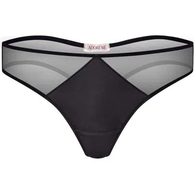 Adore Me Brittani Thong Panties In Black