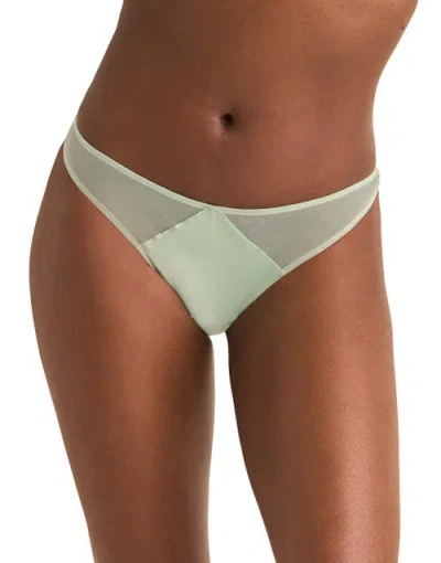 Adore Me Brittani Thong Panties In Green