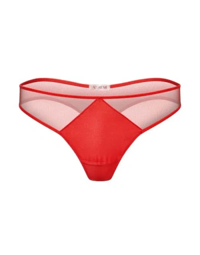 Adore Me Brittani Thong Panties In Red