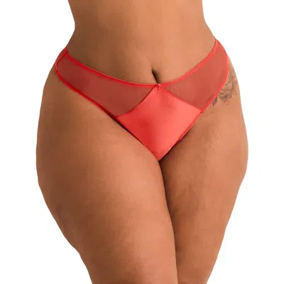 Adore Me Brittani Thong Panties In Pink