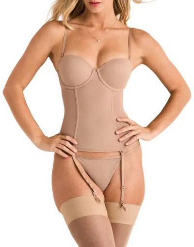 Adore Me Bryce Contour Balconette Bustier In Gray