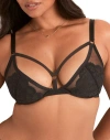 Adore Me Cam Unlined Plunge Bra In Black