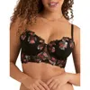 Adore Me Carole Contour Demi Bra In Black
