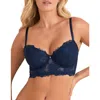 Adore Me Carole Contour Demi Bra In Blue