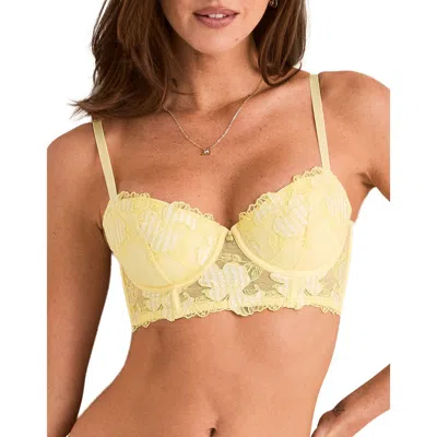 Adore Me Carole Contour Demi Bra In Yellow