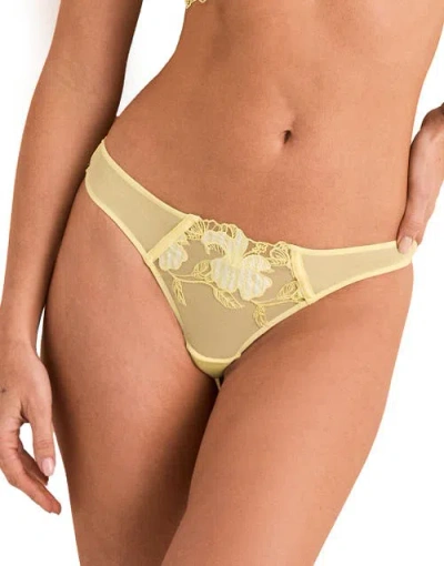 Adore Me Carole Thong Panties In Yellow