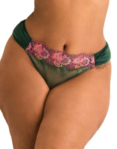 Adore Me Carolyn Thong Panties In Green