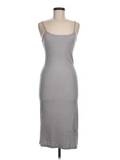 Pre-owned Adore Me Casual Dress In Gray
