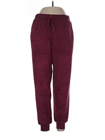 Pre-owned Adore Me Casual Pants In Burgundy