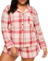 Adore Me Cecelia Pajama Set In Red