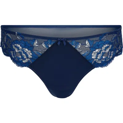 Adore Me Chelsi Brazilian Panties In Blue