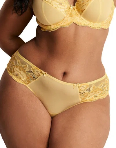 Adore Me Chelsi Hipster Panties In Yellow