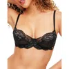 Adore Me Chelsi Unlined Demi Bra In Black