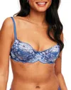 Adore Me Chelsi Unlined Demi Bra In Multi