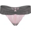 Adore Me Clairabella Thong Panties In Pink