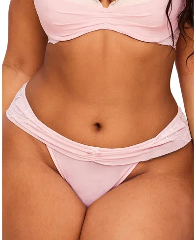 Adore Me Clairabella Women's Plus-size Bikini Panty In White