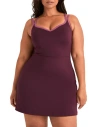 Adore Me Clarity Active Dress In Purple