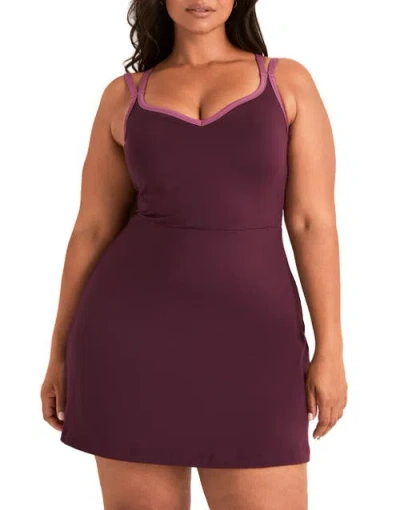 Adore Me Clarity Active Dress In Purple