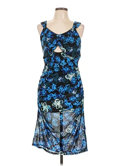 Pre-owned Adore Me Cocktail Dress In Blue