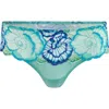 Adore Me Colete Cheeky Panties In Floral Blue