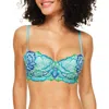 Adore Me Colete Contour Balconette Bra In Floral Blue
