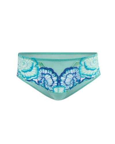 Adore Me Colete Hipster Panties In Floral Blue