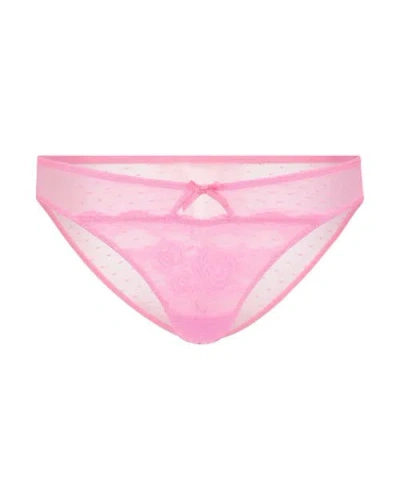 Adore Me Cordelia Brazilian Panties In Medium Pink