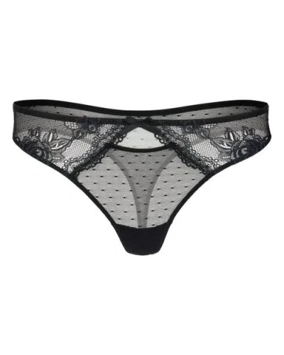 Adore Me Cordelia Thong Panties In Black