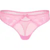 Adore Me Cordelia Thong Panties In Medium Pink
