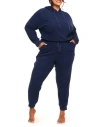 Adore Me Davinia Hoodie And Joggers Set In Dark Blue