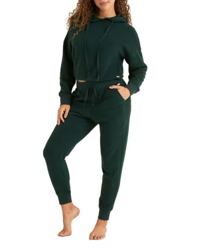 Adore Me Davinia Hoodie And Joggers Set In Green