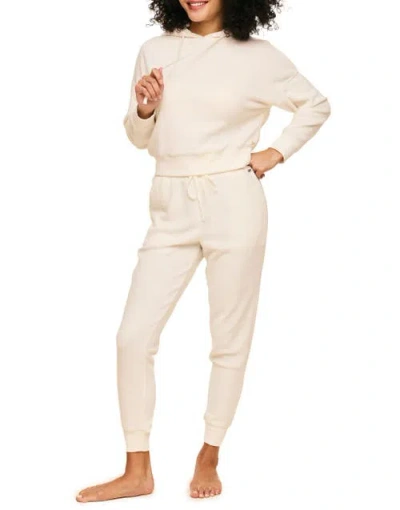 Adore Me Davinia Hoodie And Joggers Set In White