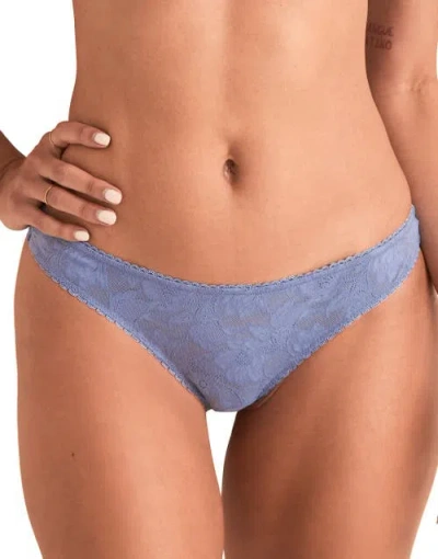 Adore Me Delany Thong Panties In Blue