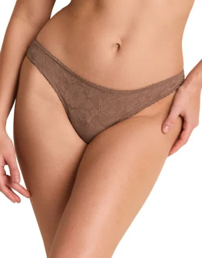 Adore Me Delany Thong Panties In Brown