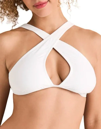 Adore Me Demi Swimwear Bra In White