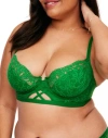 Adore Me Diara Contour Balconette Bra In Dark Green