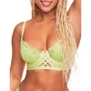 Adore Me Diara Contour Balconette Bra In Light Green