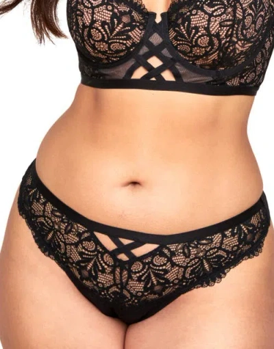 Adore Me Diara Thong Panties In Black