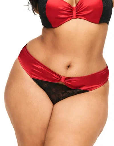 Adore Me Eira Bikini Panties In Dark Red