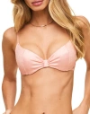 Adore Me Eira Push Up Demi Bra In Light Pink