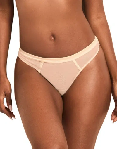 Adore Me Elen Thong Panties In Neutral